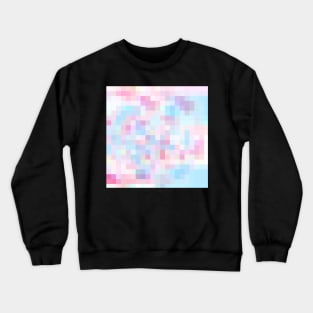 Mosaic Pastel Arrow Pattern Crewneck Sweatshirt